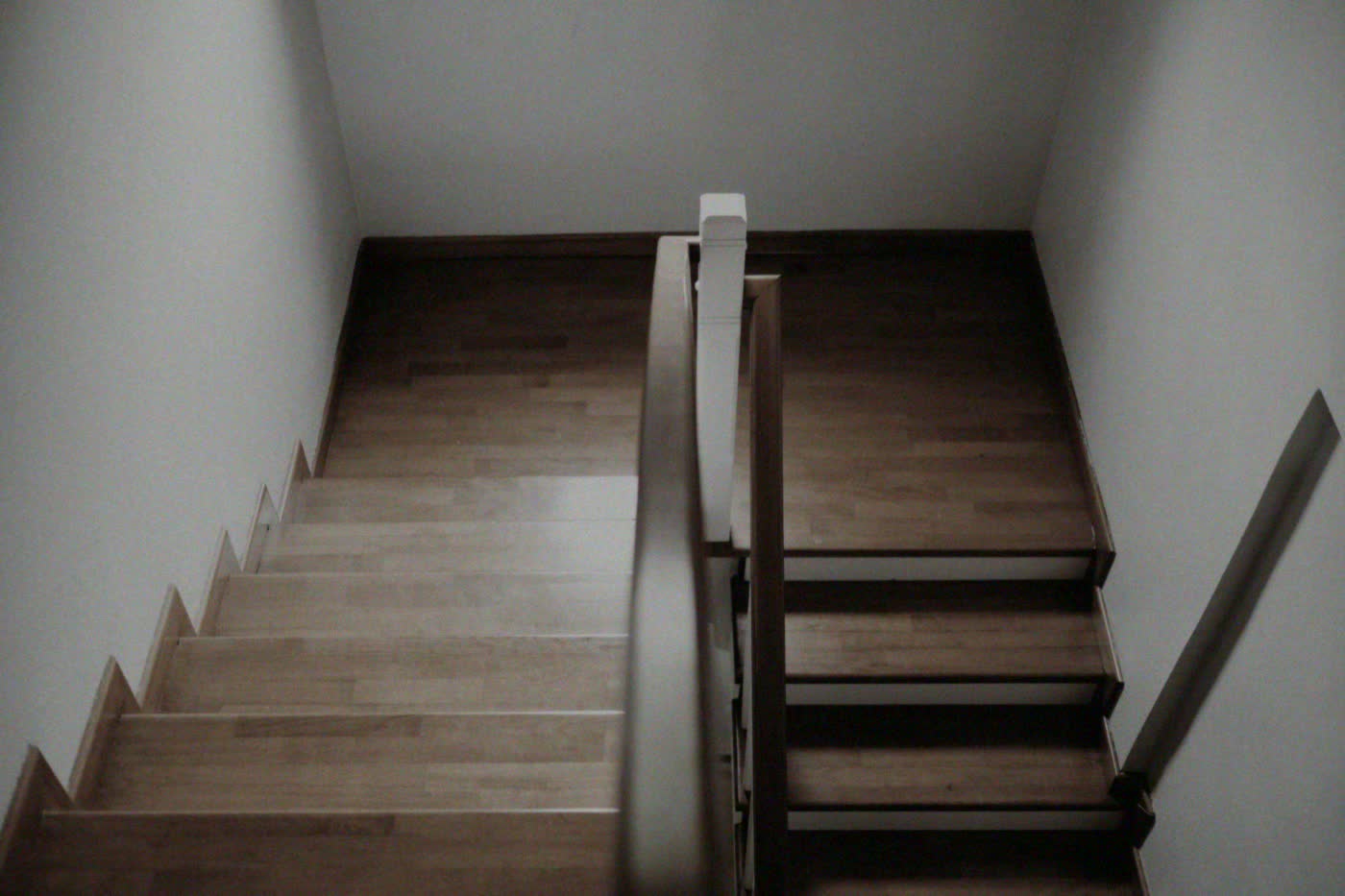 Escalera, antes